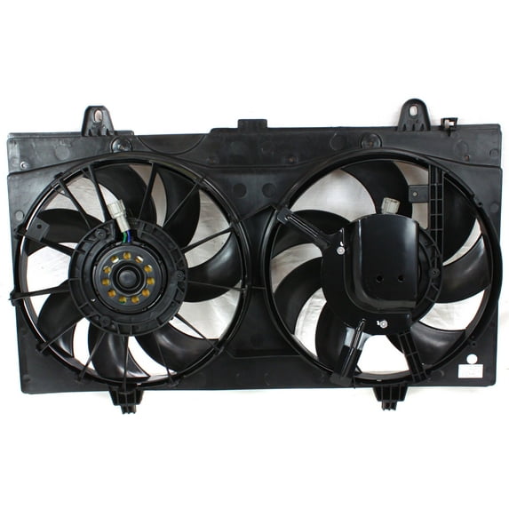 Cooling Fan Assembly Compatible with NISSAN SENTRA 2007-2012 Dual Fan SR/SE-R/SE-R Spec V Models