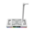 thumbnail image 1 of Cooling Fan Base with Charging Stand for Xbox Series X/S, RGB Lights & Headphone Hook Accessories-White, 1 of 11