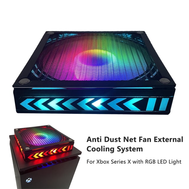 Cooling Fan For Xbox Series X Game Console Vertical Stand USB Cooler