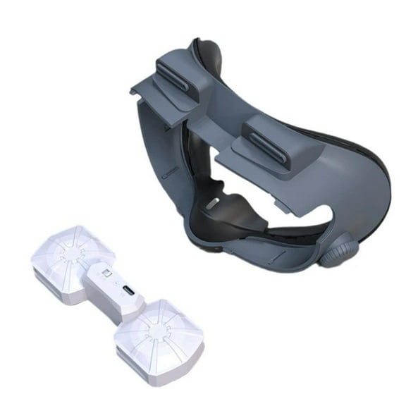 Cooling Fan Mask for Quest 3/3S: Adjustable, Silent, and Comfortable Design!