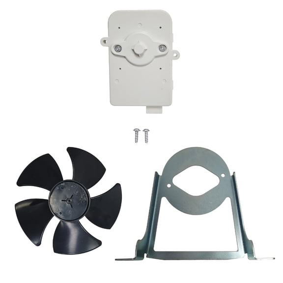 Cooling Fan Motor Repair Set High Efficiency Heat Management Universally Fitment Low Vibrations Motor Housing
