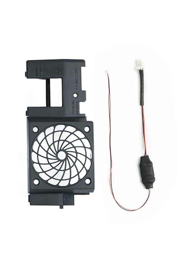User Friendly Plastic Fan Holder Quick Release Mechanism Compatible for P2 Fat SCPH-3XXXX & 5XXXX Console