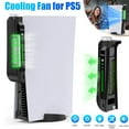 Cooling Fan for PS5 Console External USB Cooler with 3 Adjustable