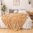thumbnail image 1 of Cooling Fleece Blanket, Soft Breathable Summer Throw for Bed and Sofa, Lightweight Air Conditioning Nap Blanket for Hot Sleepers, Travel Office and All-Season Comfort, 1 of 6