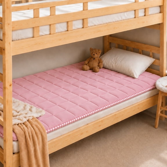 Cooling Floding Mattress Topper Soft Mattress Pad for Bed Roll Up Bed Topper Portable Sleeping Mat Janpanese Floor Mattress Tatami Futon Bed Cushion for Bunk Bed Dormitory Home Camping Travel