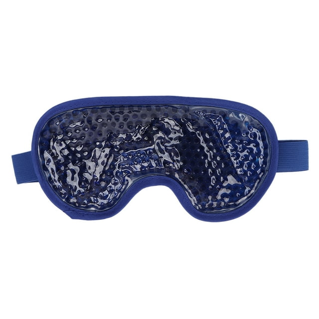 Cooling Gel Bead Eye Patch Reusable Hot Cold Compress Eye Pack Cover for Swelling FatigueDark