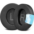 thumbnail image 1 of Cooling Gel Earpads Replacement for Anker Soundcore Space Q45 Headphones, Ear Pads Cushions with Ice Silk Fabric, High-Density Noise Isolation Foam - Black, 1 of 1