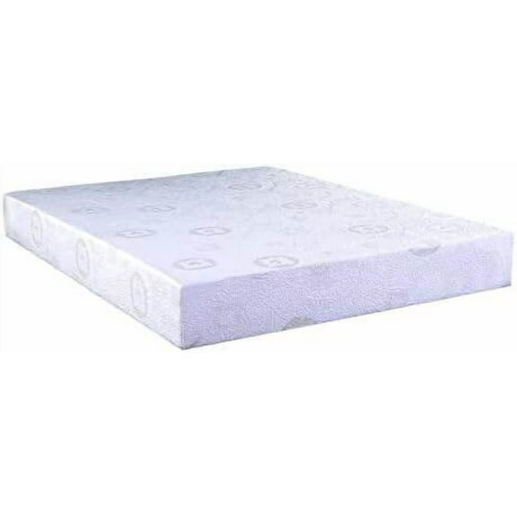 Cooling Gel Mattress Herbal Fusion Collection, Green Tea-infused Polyester Memory Foam Mattress, California King size, White.,Queen Size Mattress