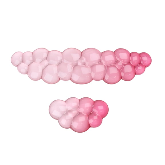 Cooling Gel Wrist Pad Set For Typing Comfort Ventilated Cloud Texture Keyboard Support Slip Resistant