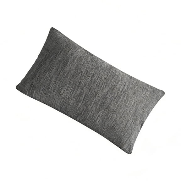 Cooling Gray Nylon Pillowcase For Hot Sleepers Breathable
