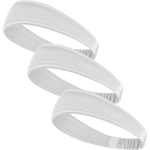 Cooling Headband  Wicking Sweatband Women & Men for Outdoor , Fitness, Yoga, Tennis, Fitness, Workout - 3 Pack