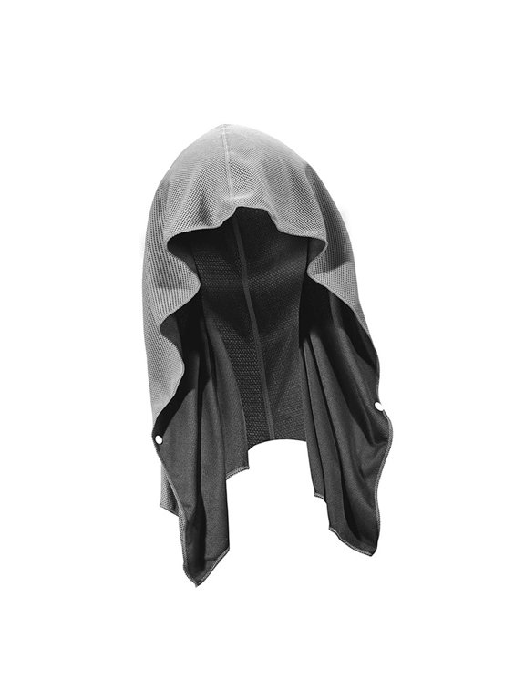 Cooling Hoodie Towel, Absorbent Quick-Drying Cooling Towels for Neck Face Cooling Neck Wraps Sport Head Cooling Towels