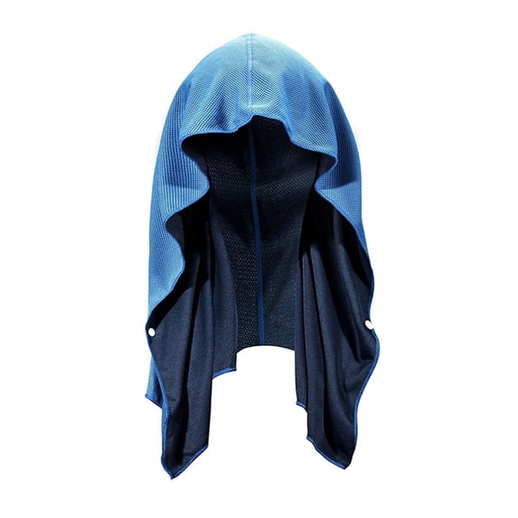 Cooling Hoodie Towel, Absorbent Quick-Drying Cooling Towels for Neck Face Cooling Neck Wraps Sport Head Cooling Towels