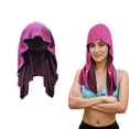 thumbnail image 1 of Cooling Hoodie Towels, Instant Cooling Towels for Neck and Face, UPF 50 Sun Protection, Ice Towel for Hot Weather, Head Towel for Yoga, Sports, Gym（Red Rose）, 1 of 9
