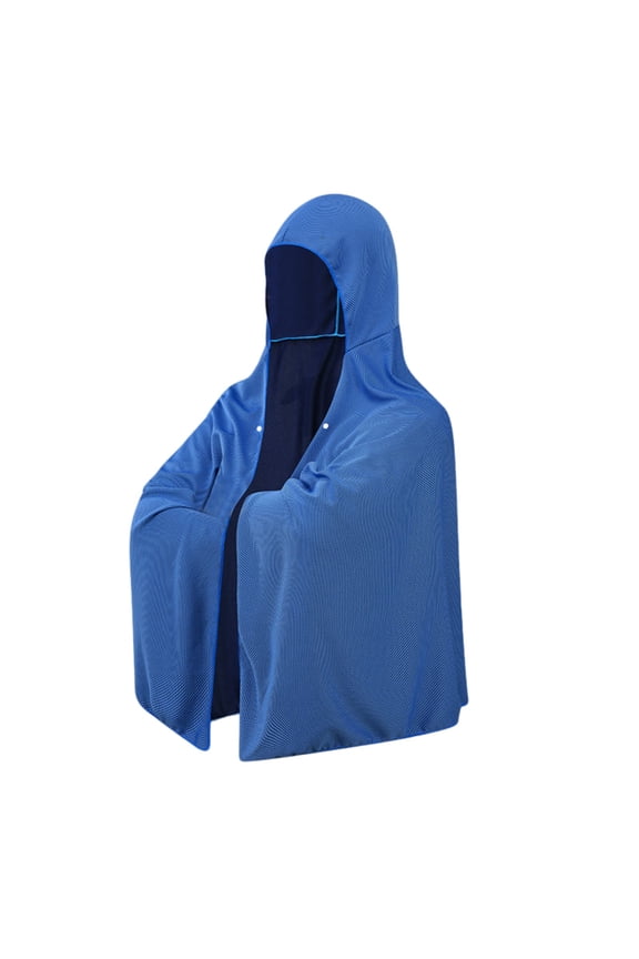 Cooling Hoodie Towels for Neck and Face, UPF 50 Sun Protection, Instant Ice Cooling Towel for Hot Weather, Outdoor Work, Yard Mowing, Hiking, Gym, Camping & More - Reusable
