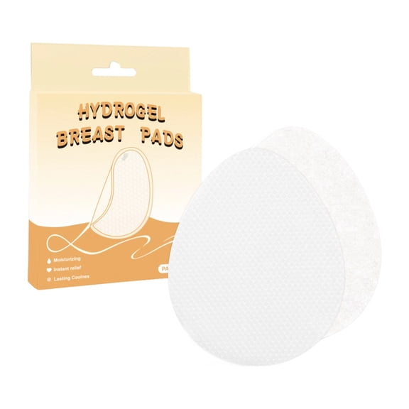 Cooling Hydrogel Nursing Pads 10pcs/box Lactation Comfort for Sensitive Skin Reusable Moisturizing Nipple Protections