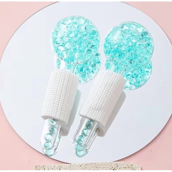 Cooling Ice Ball Facial Massager - Multifunctional Beauty Tool for Face, Neck, and Eyes