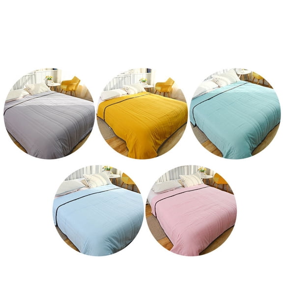 Cooling Ice Blanket, Double Cold Effect Lightweight Cool Fiber Summer Comforter for Hot Sleepers