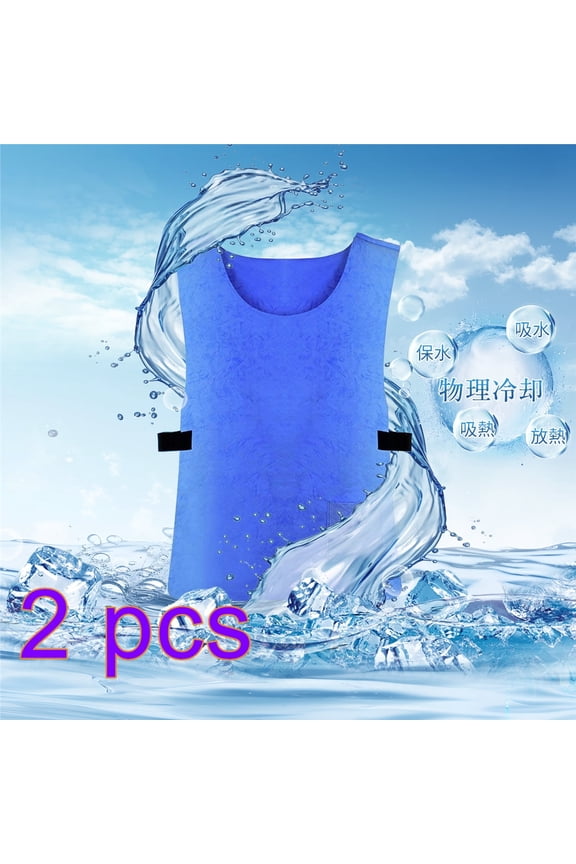 Cooling Ice Vest for Men Women PVA Water Activated Evaporative Cool Cold Vest High Temperature Protective Clothes