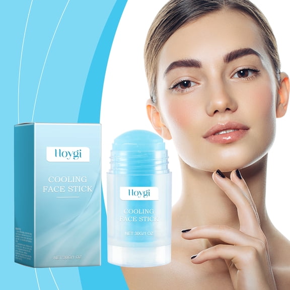 Cooling Mask Stick Gently Moisturizes and Hydrates, Enhances Softness of Facial Skin with a Moisturizing Stick