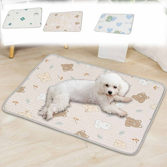 Cooling Mat for Dog Pet Cooling Mat 11.8x15.7 in Summer Cool Mat Ice Silk Cooling Mat for Dogs & Cats Portable & Washable Sleeping Mat Pet Cooling Blanket,Car Seats,Beds for Summer