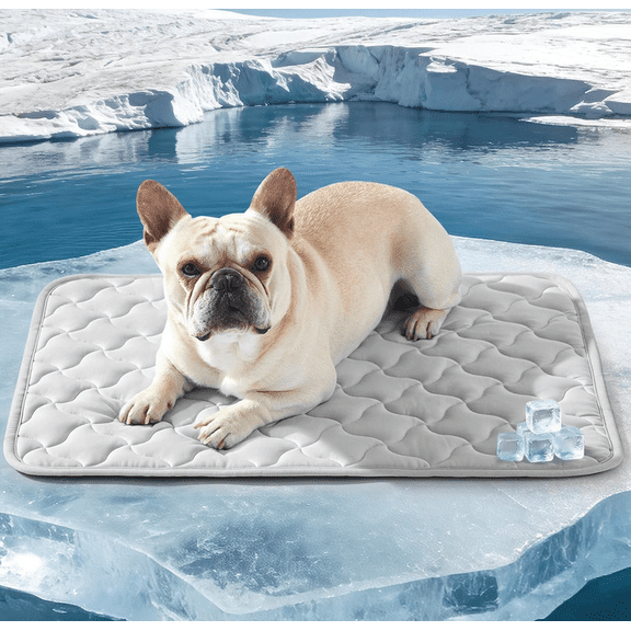 Cooling Mat for Dogs & Cats, 59"X39" Instant Temp Drop Large Pet Cooling Pad, Snag Resistant Anti-Slip Machine Washable Cooling Mat for Indoor Outdoor Travel