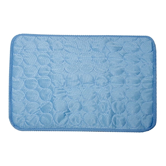 Cooling Mat for Dogs, Cats Self Cooling Mat, Dog Cooling Mat-Upgraded Pet Cooling Mat Pad Blanket,Reusable Ice Silk Dog Cooling Pad,Washable Soft Cushion Puppy Kitten Pet Cooling Mat Pad, Blue