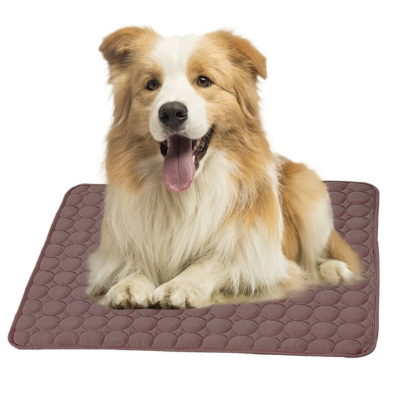 Cooling Mat, Pet Cooling Pad for Dogs Cats Breathable Ice Silk Self Cooling Pet Bed Washable Comfort Pad Blanket Sleep Mat Ideal for Home Travel Car