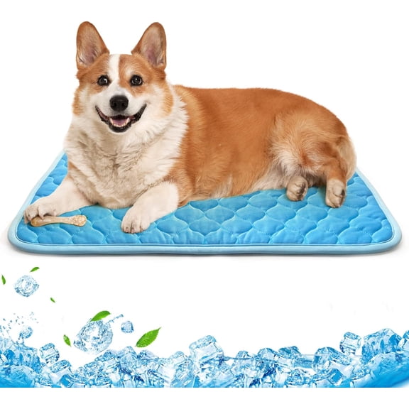 Cooling Mat  Self Cooling Pad for Dogs Cats in Hot Summer Cool Pad Washable & Easy Clean