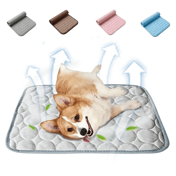 Cooling Mat for Dogs, Easy Carry, EZ Clean, Keep Cooling for Pets, Kids and Adults