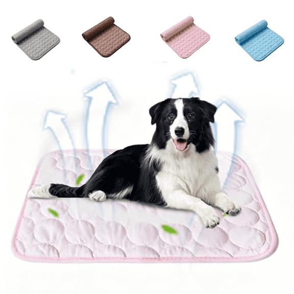 Cooling Mat for Dogs, Easy Carry, EZ Clean, Keep Cooling for Pets, Kids and Adults