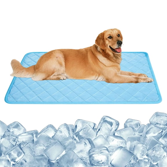 Cooling Mat for Dogs and Cats, 27.55"×39.37" Waterproof Non-Slip Breathable Pet Bed Pad