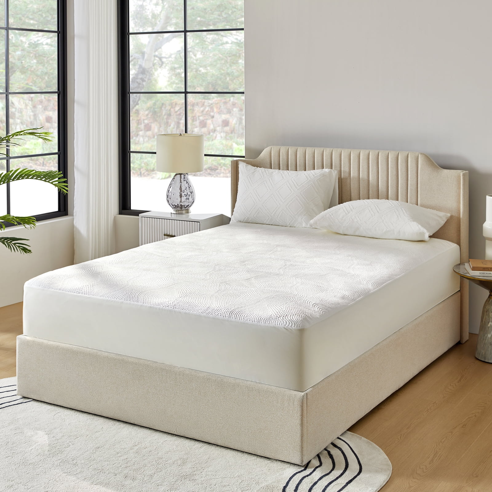 Waterproof Fitted Mattress Protector with 18"21" Deep Pocket