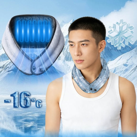 Cooling Neck Gaiter, Breathable Moisture Wicking Summer Neck Wrap with UV Sun Protection Multiwear Face Cover, for Hiking Cycling Fishing Running Outdoor Work Travel