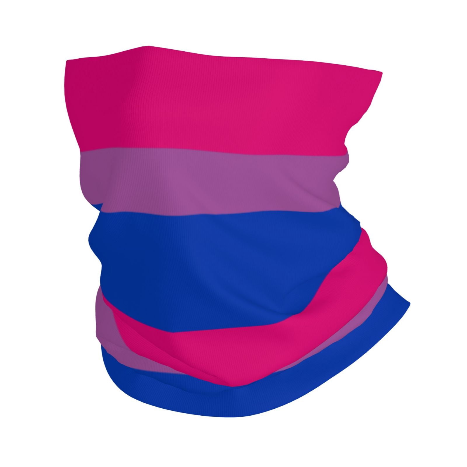Cooling Neck Gaiter Face Cover Scarf Bisexual Pride Flag Protection ...