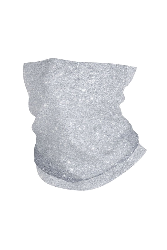 Cooling Neck Gaiter Face Cover Scarf Diamond Silver Pattern Protection Mask Windproof Hiking Cycling Running For Men Women
