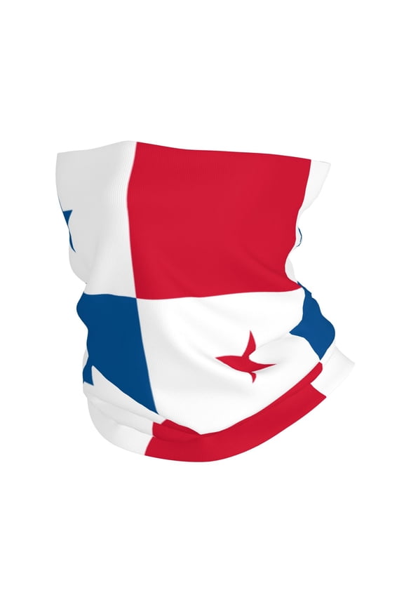 Cooling Neck Gaiter Face Cover Scarf Flag Of Panama Protection Mask Windproof Hiking Cycling Running For Men Women