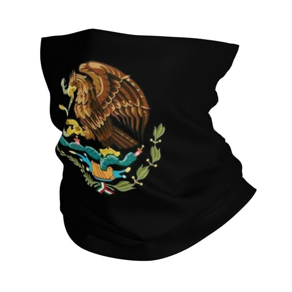 Cooling Neck Gaiter Face Cover Scarf Mexico Logo Protection Mask Windproof Hiking Cycling Running For Men Women