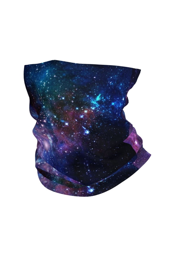Cooling Neck Gaiter Face Cover Scarf Space Galaxy Protection Mask Windproof Hiking Cycling Running For Men Women