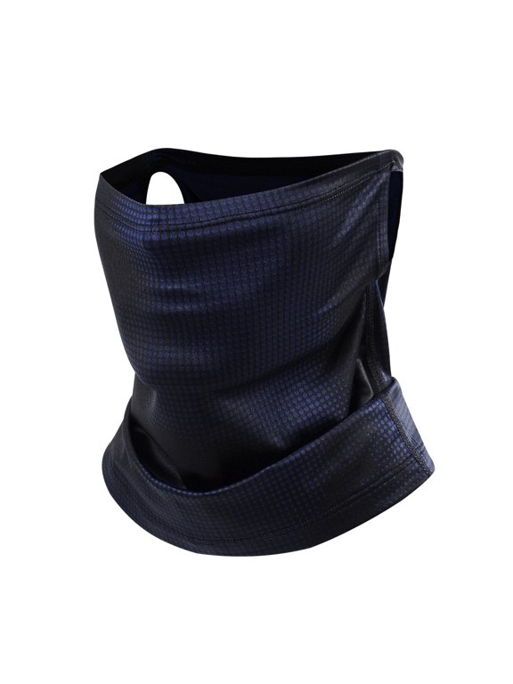 Cooling Neck Gaiter Face Mask with Ear Loops - Breathable, Windproof, Sun Shield Balaclava for Men Women - High Elastic Bandana Scarf for Cycling, Fishing, Running