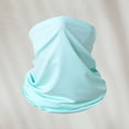 thumbnail image 1 of Cooling Neck Gaiter Face Mask, Sun Protection Masks Gator, Windproof Bandana for Skiing, Fishing, Hiking, Cycling Sky Blue, 1 of 5