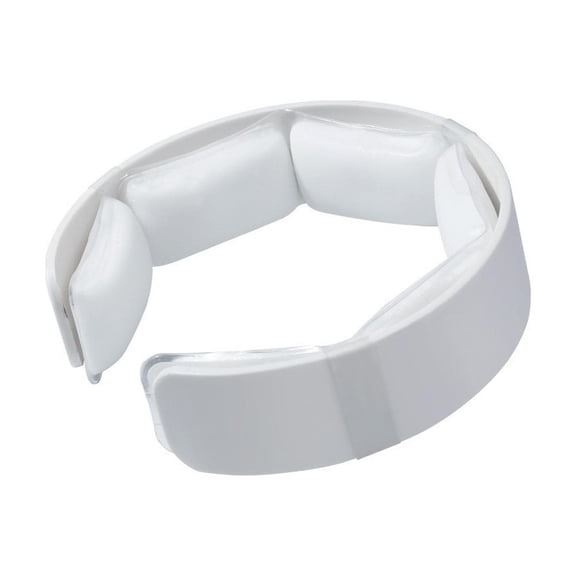 Cooling Neck Ring, Reusable PCM Neck Cooler, Wearable Ice Neck Wrap for Hot Weather, Hands-Free Cooling Collar for Outdoor, Sports, Travel & Work (White)