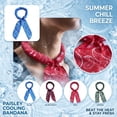 thumbnail image 1 of Cooling Neck Wrap Paisley Pattern 38 X 2 Inch Cooling Towel for Neck for Outdoor Workers Dogs Summer Hot Weather Sports Outdoor Cooling Gear Accessory, 1 of 6