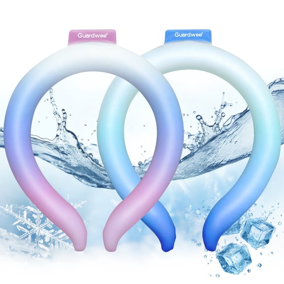 Cooling Neck Wrap, Reusable Neck Cooling Tube with PCM Technology, Wearable Ice Neck Cooler for Hot Weather, Lightweight Cooling Ring for Outdoor Work Sports