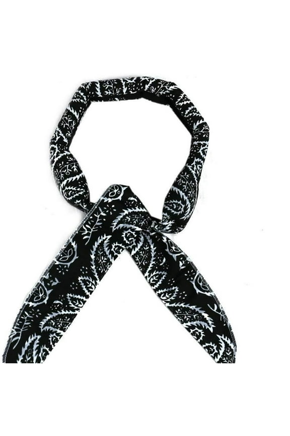 Cooling Neck Wraps,Neck Cooling Wraps,Cashew Flower Cooling Bandana For Neck,Ice Scarf Water Soaking Wraps For Neck Bandana Headband For Women Men, Hiking Camping Outdoor Hot Summer Indoor Outdoor