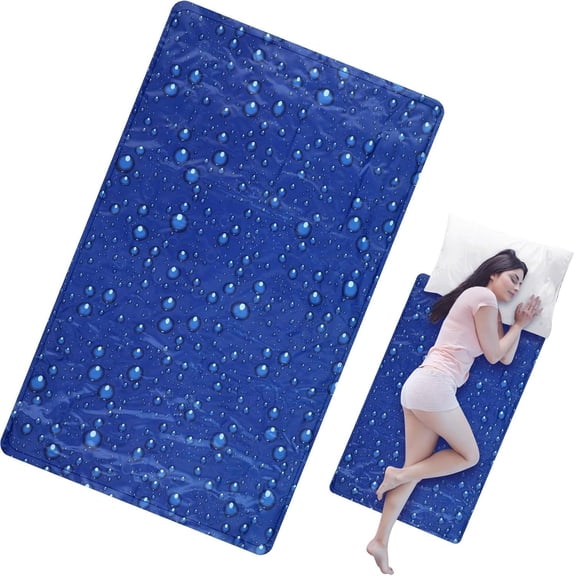 Cooling Pad Mat for Bed Cooling Mattress Pad Gel for Sleep, Summer Hot Flashes,