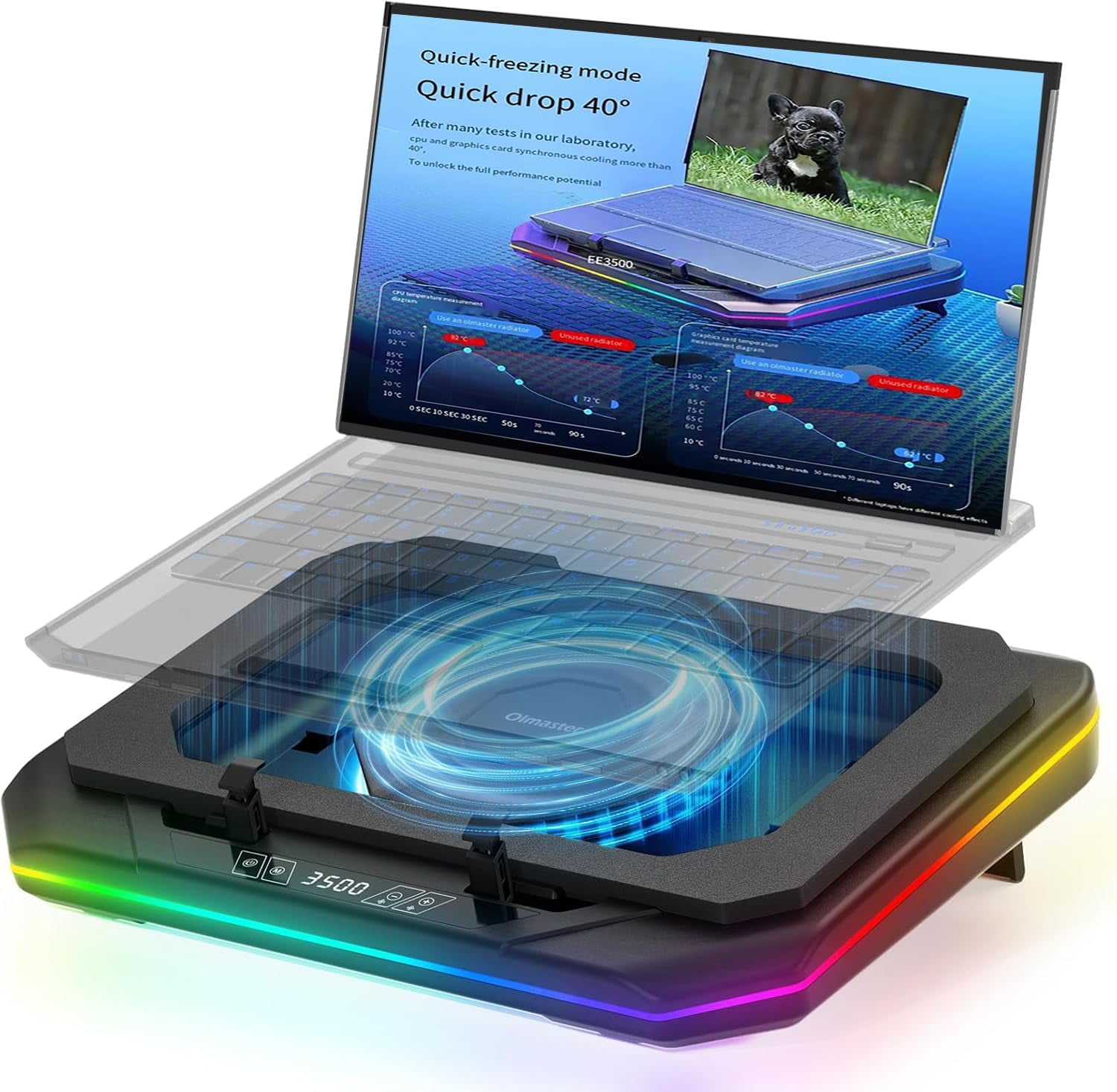 Amazon.co.jp: CPU+GPU冷却ファン MSI GE75 Raider GP75 GL75