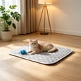 thumbnail image 1 of Cooling Pet Pad for Dogs & Cats with Non-Slide Portable Bottom, Washable Ice Mat & Breathable Design, Suitable for Crate Sofa Floor Travel, 17.7x13.8in by MPOISVA, 1 of 6