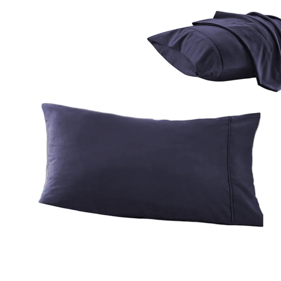Cooling Pillow Cases, Cool Pillowcases with Double-Side Design, Anti-Static, Skin-Friendly, Machine Washable Zipper Pillow Cases (20x26'')