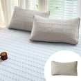 thumbnail image 1 of 1 Pc Cooling Pillowcase Queen Size - Cooling Shredded Memory Foam Pillowcase, Cool Pillowcase, Adjustable Cooling Pillowcase for Sleeping, Breathable, Washable Removable Bed Pillow Cover, 1 of 8